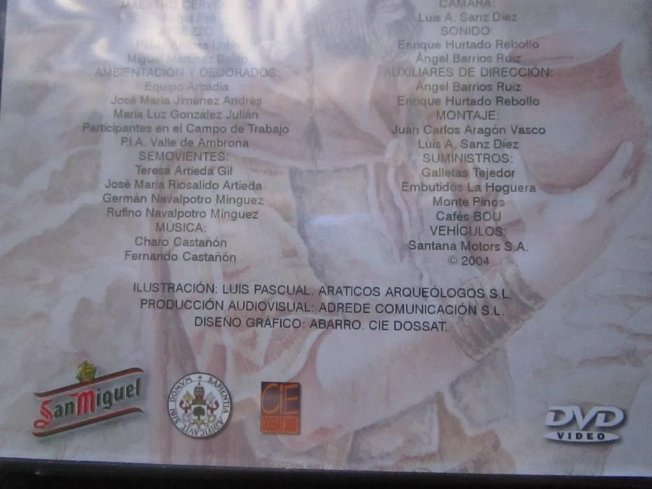 DVD História de " La Cerveza más Antigua de Europa" San Miguel - NOVO