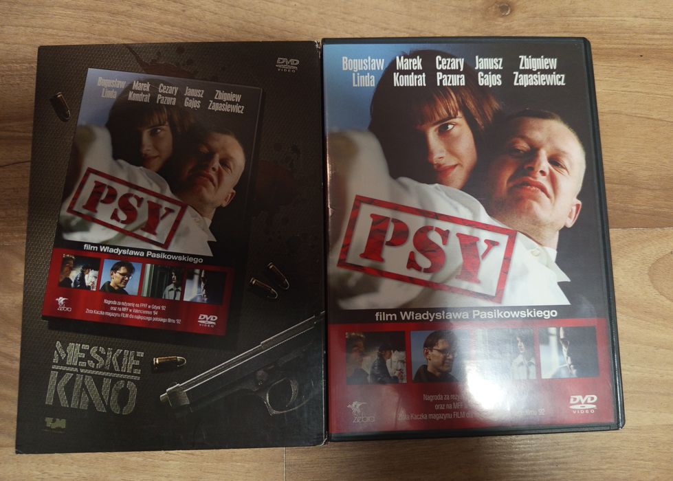 Psy 1 Pasikowskiego. Płyta DVD z okładką. Stan bardzo dobry.