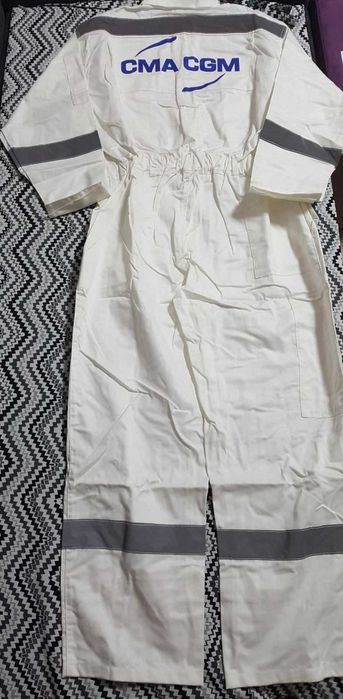 Комбинезон рабочий, Overall, роба, белый