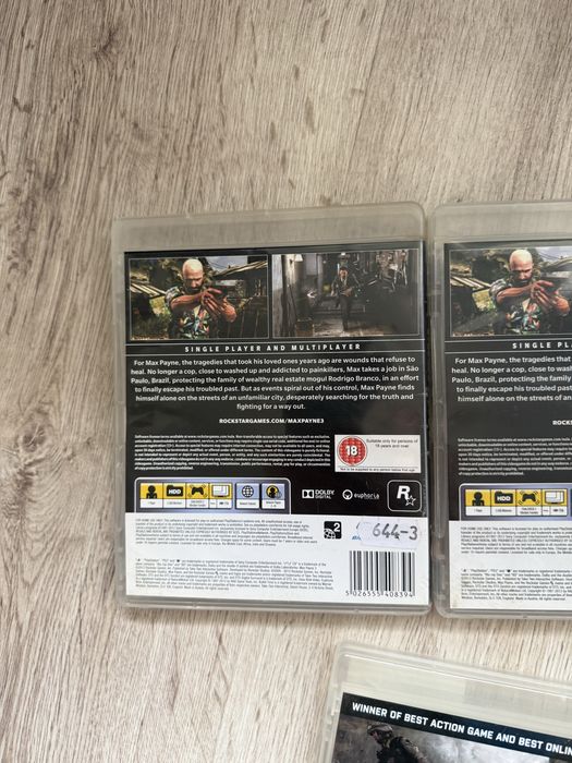 Диск PS3 XBOX 360 Forza Max Payne Saints Row Battlefield medal of honor