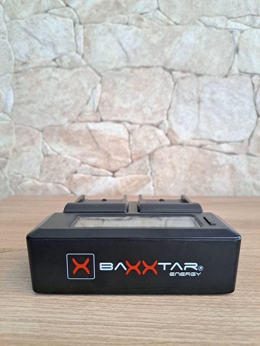 Carregador Baterias NP-F Baxxtar Dual LCD