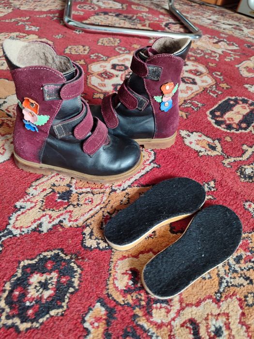 Ортопедические зимние ботинки