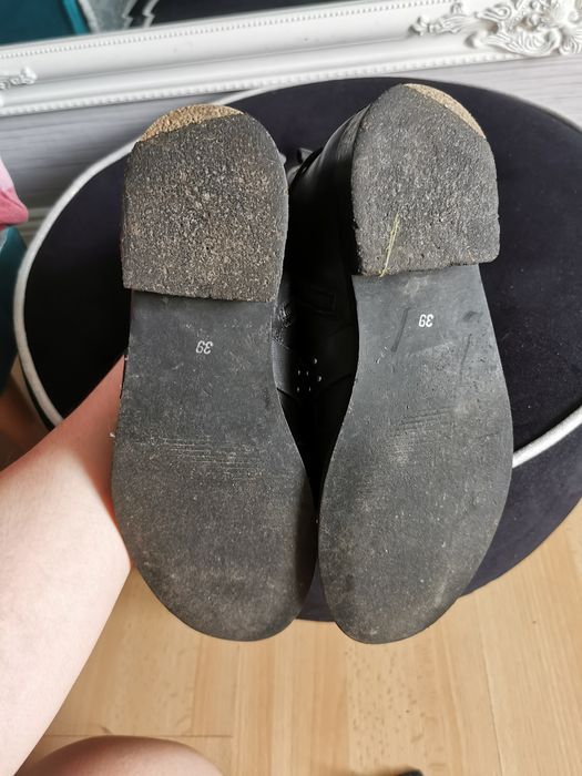 Botki sztyblety jesienne Wojas dżety klamry