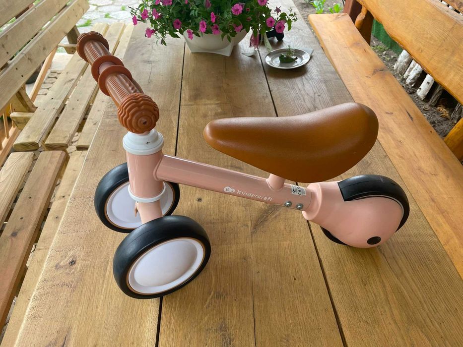 Rower rowerek biegowy Kinderkraft CUTIE różowy biegówka
