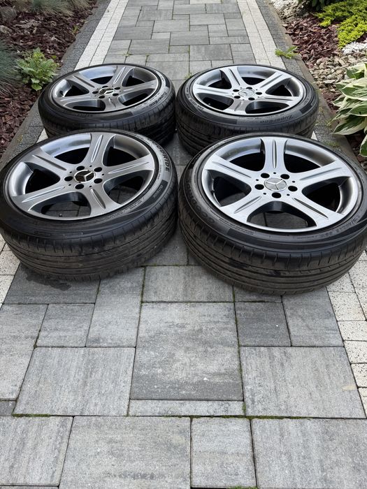Alufelgi Mercedes-Benz 5x112 18 cali Shadow Chrome
