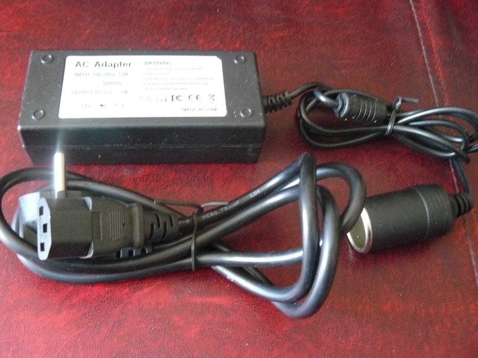 Przetwornice różne z  230V na 12V  6A lodówka Cb radio Dvd Tv
