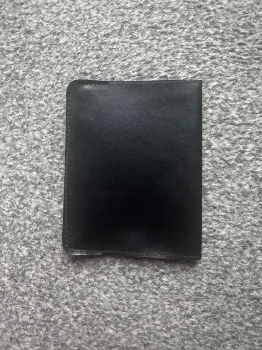 Okładka case na paszport czarna zabawna unisex nowa I love serduszko
