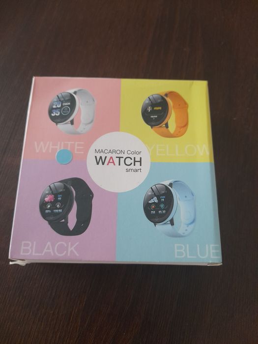 Niebieski smarwatch