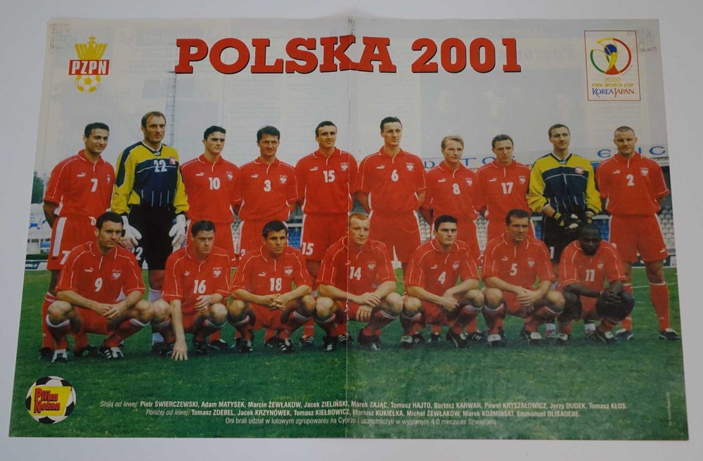 Plakaty reprezentacji Polski - kadra Engela