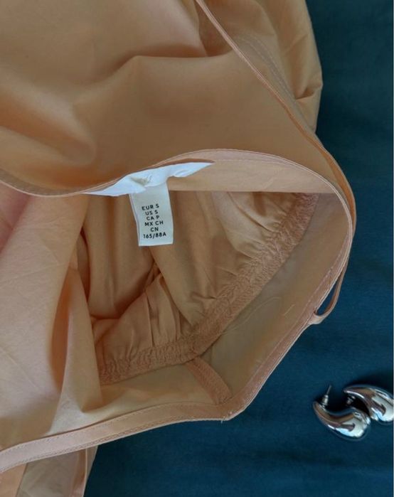 Сукня максі H&M персикова