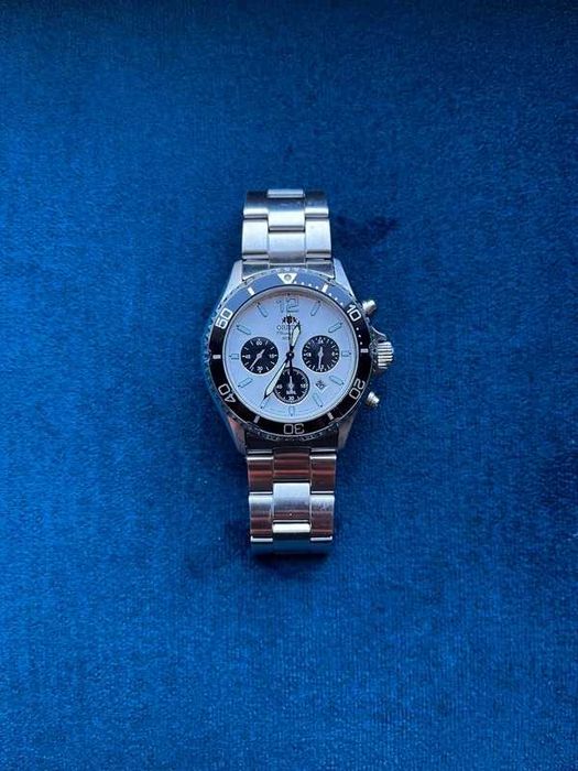 Zegarek Orient panda solar chronograph full set