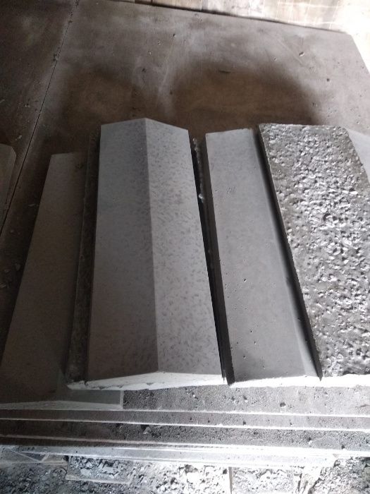 Парапеты на забор, плити на огорожу, плити на стовпчик