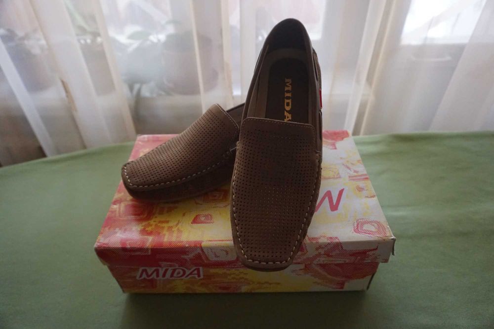 Туфли, мокасины женские. кожаные, новые