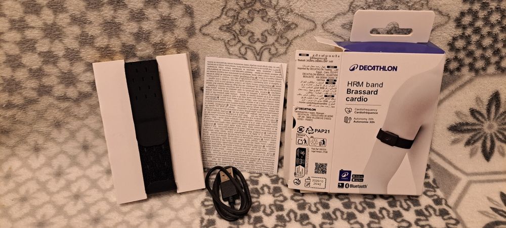 Nowa Opaska z pulsometrem Kompatybilna z Bluetooth I ANT+,HRM band