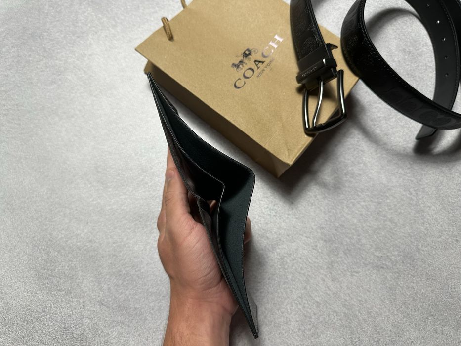 Комплект Гаманець + Ремінь Coach