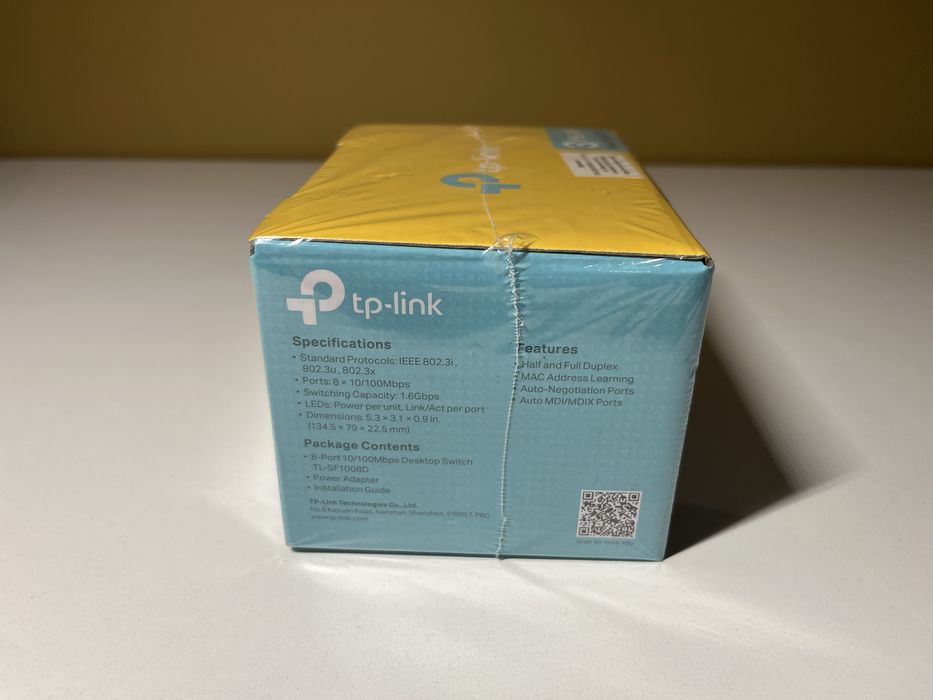 Switch 8-portowy 10/100Mbps TP-Link TL-SF1008D