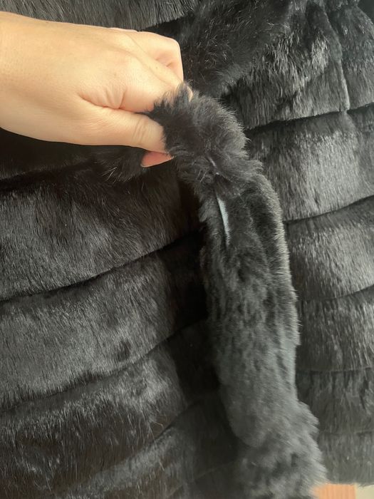 Шуба натуральна кролик