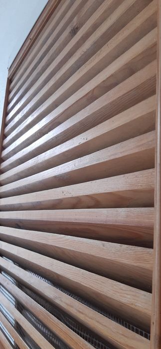 Portas / Portadas madeira MACIÇA venezianas respiráveis