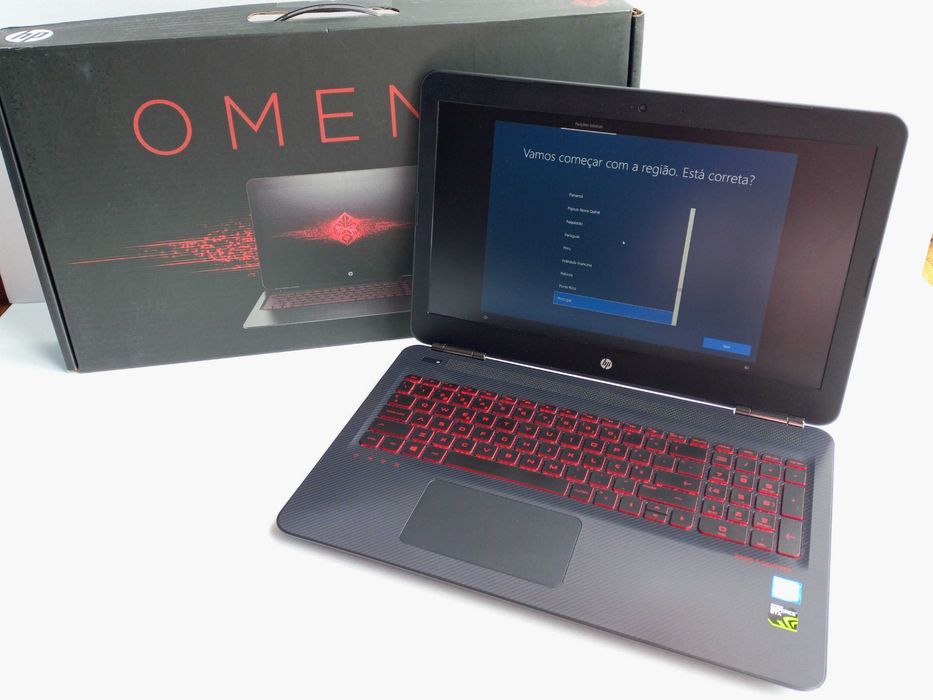 Pack de 6 Portáteis funcionais (HP, Omen Gaming, Pavilion dv6, Toshiba Satellite, Eee PC Seashell)