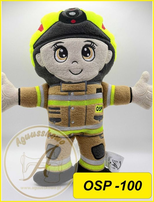 Haftowana Maskotka Ochotnicza Straż Pożarna -100