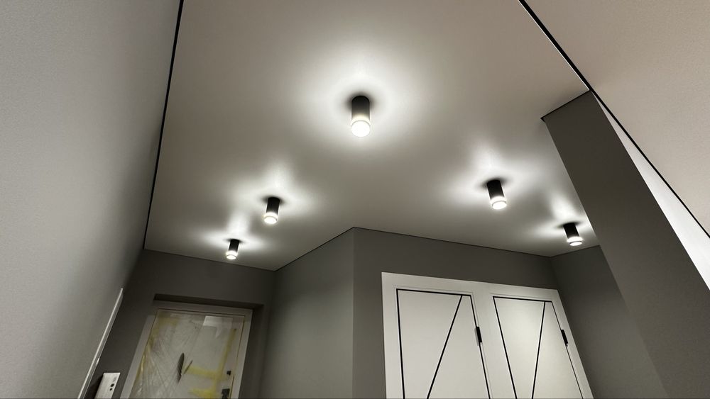 Натяжные потолки. Доступные цены. Работаем по всему городу.