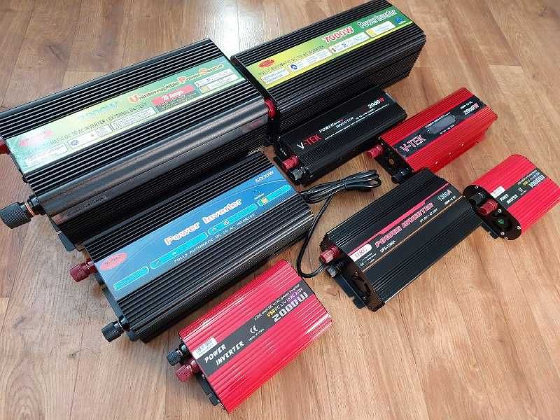 Инвертора в наличии!!! UPS с чистой синусоидой 12v-220в 1000-7000вт