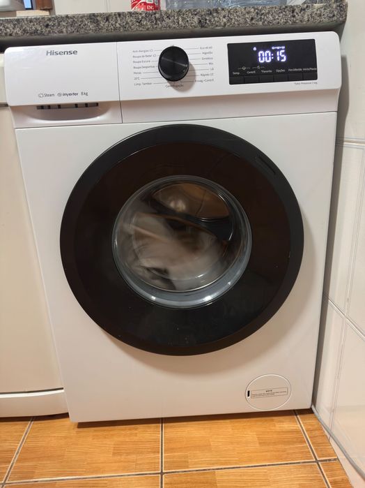 Máquina de lavar Hisense 8kg