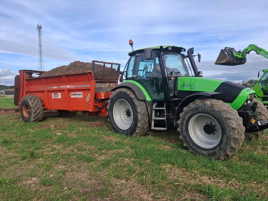 Deutz-Fahr Agrotron 165  Agrotron 165.7 180.7 wom pnełmatyka brutto klima zadbany 165
