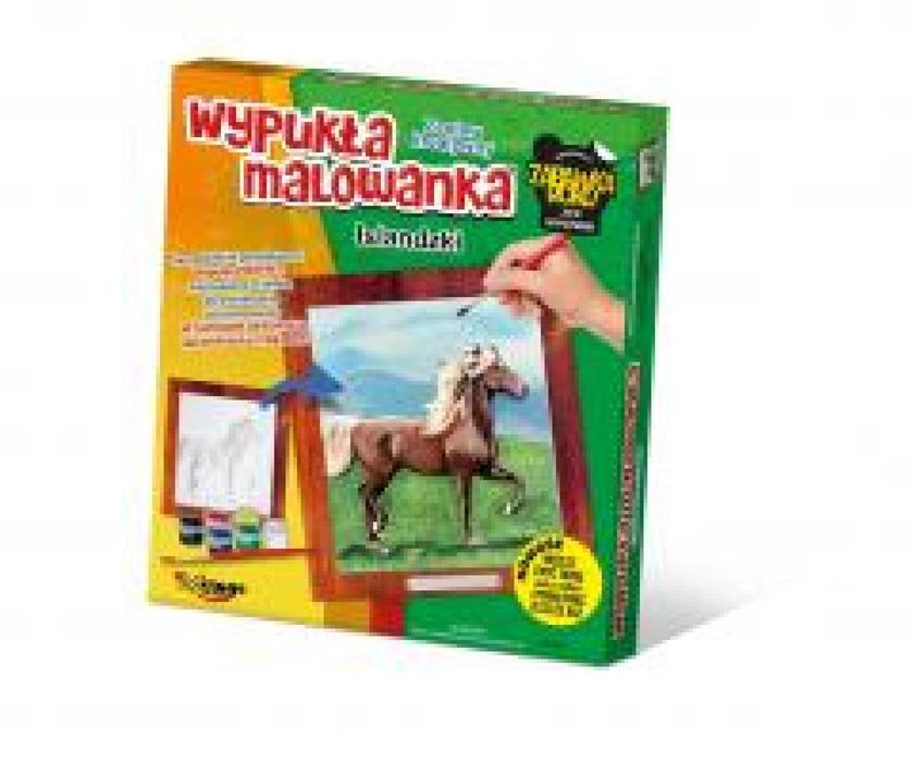 Wypukła malowanka Konie - Islandzki pudełko,