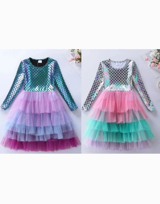 Карнавальний  костюм 3 4 5 6  7 8 р. русалка