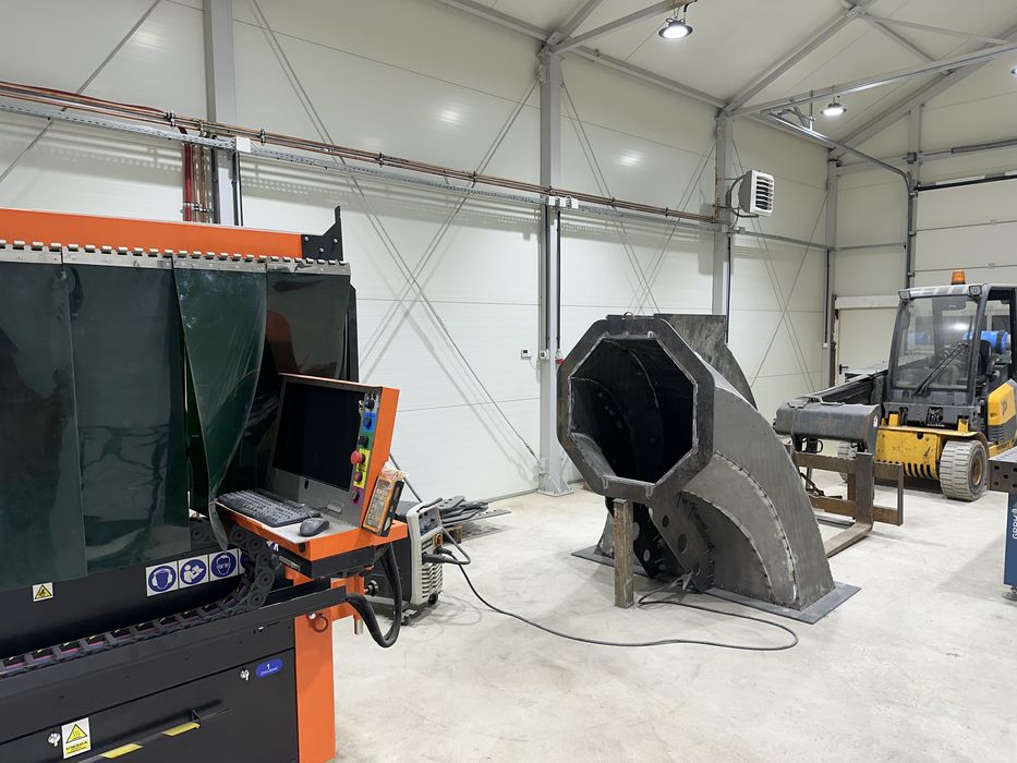 Sprzedam halę kompletą 17x8x5