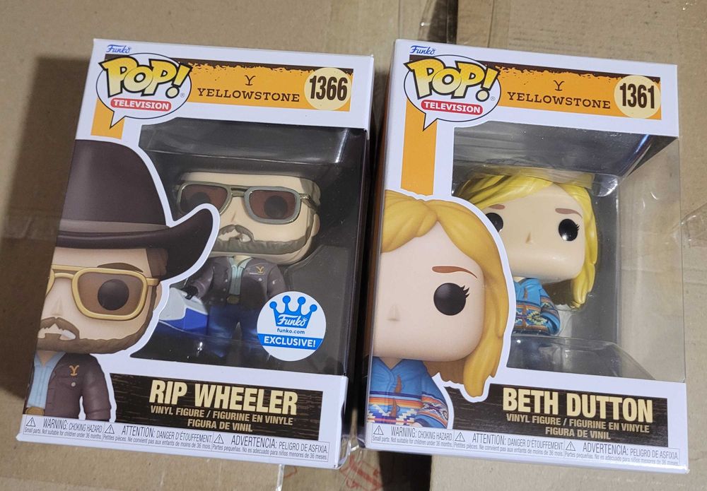 Dutton Бет Даттон Рип Rip Wheeler Funko pop Yellowstone 1366 и 1361