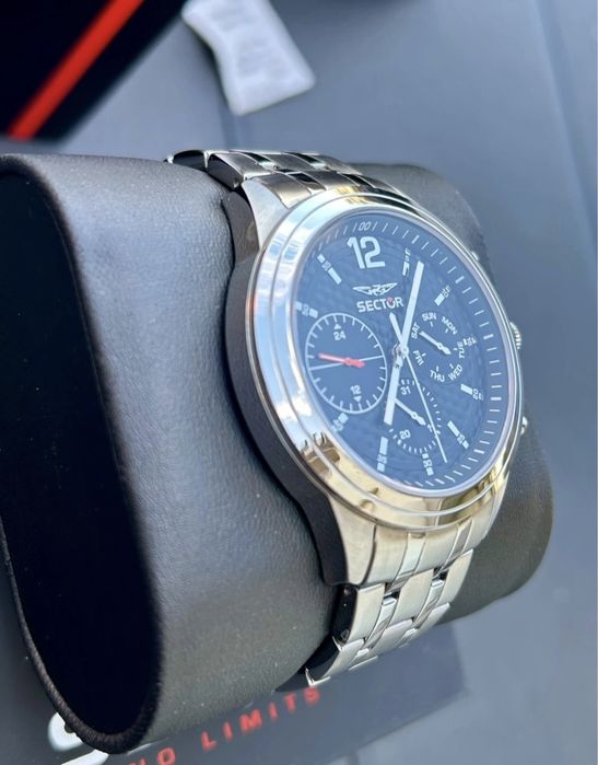 Relógio Sector 670 Chronograph 45mm – Como Novo c/ Caixa e Fatura