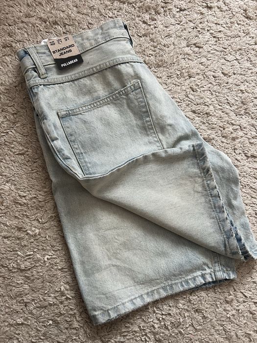 Нові чоловічі джинсові шорти  Pull&Bear