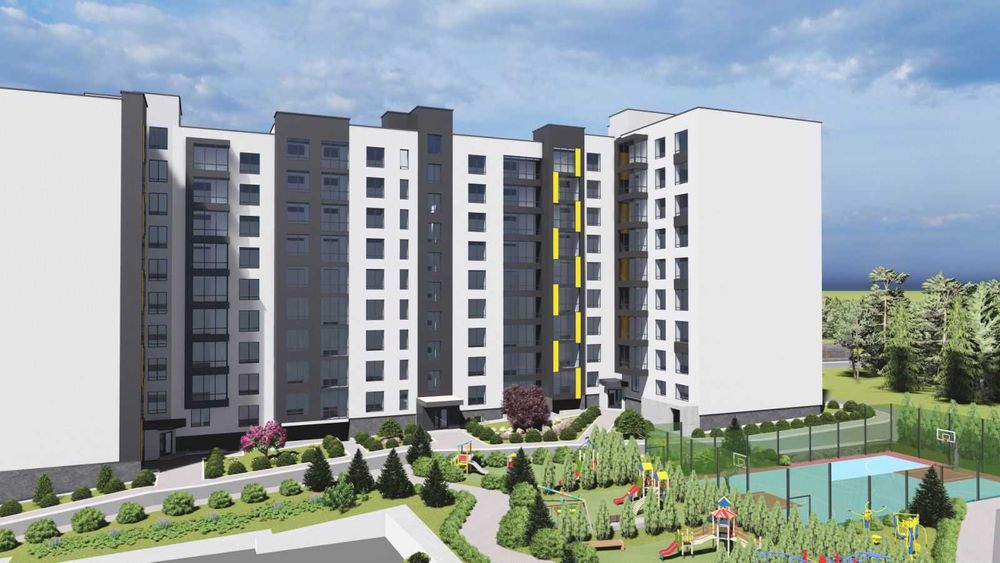 Продаж 2-кімнатної квартири в новобудові від забудовника , район Бам