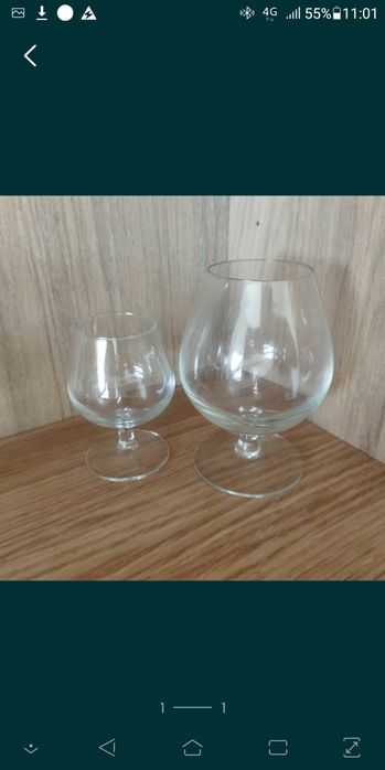 Lote de 21copos de pé