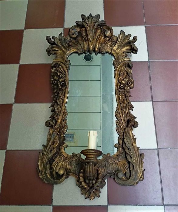 Wall-Mounted Mirror Sconce