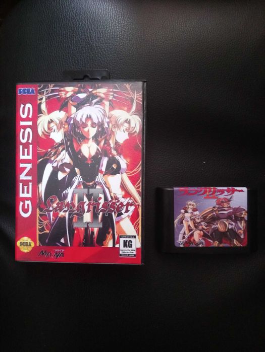 Langrisser II (sega mega drive) в большой коробке с батарейкой