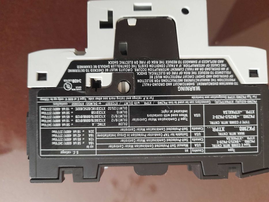 Wyłącznik silnikowy firmy Eaton