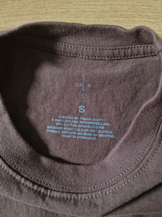 Koszulka travis scott cactus jack brązowa r.S