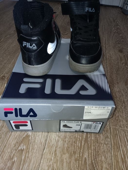 Підліткові хлопчакові ботинки Fila