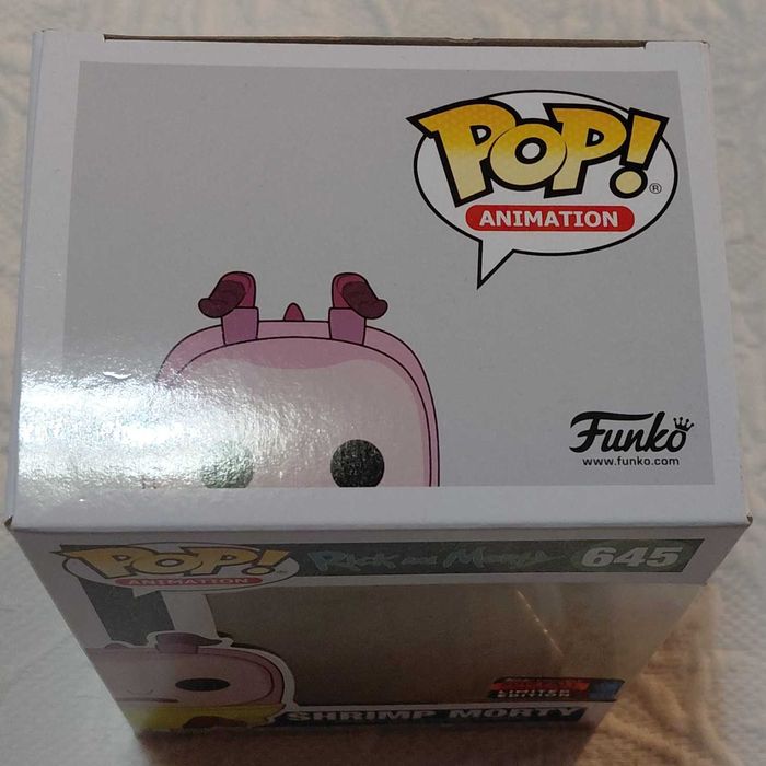 Funko Pop Rick and Morty #645 Shrimp Morty #219 Fall Convention Exclusive64752055144067124