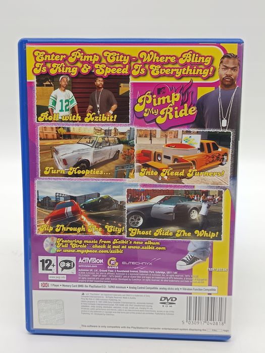gra pimp my ride sony playstation 2 (ps2)
