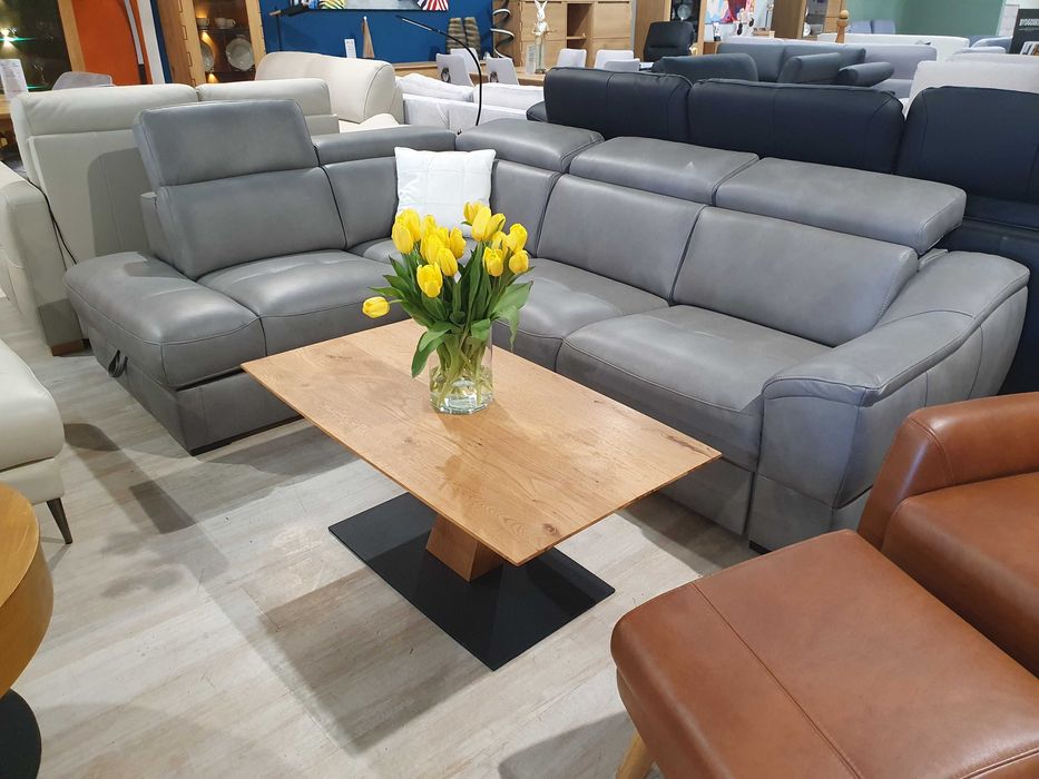 Narożnik URBANO SKÓRZANY PRESTIGE + Bydgoskie Meble Promocja 20%