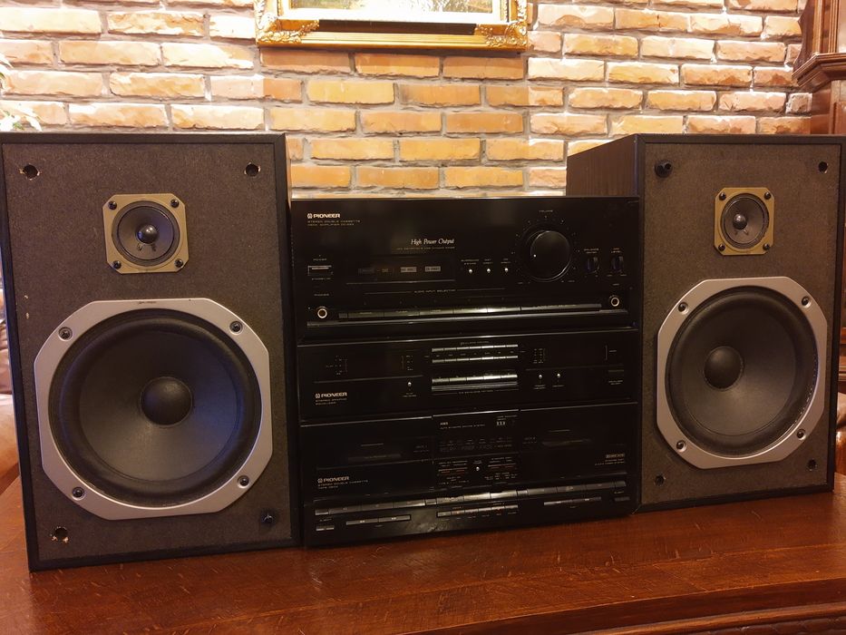 Wzmacniacz korektor deck Pioneer DC-Z93 kolumny S-Z72 100W