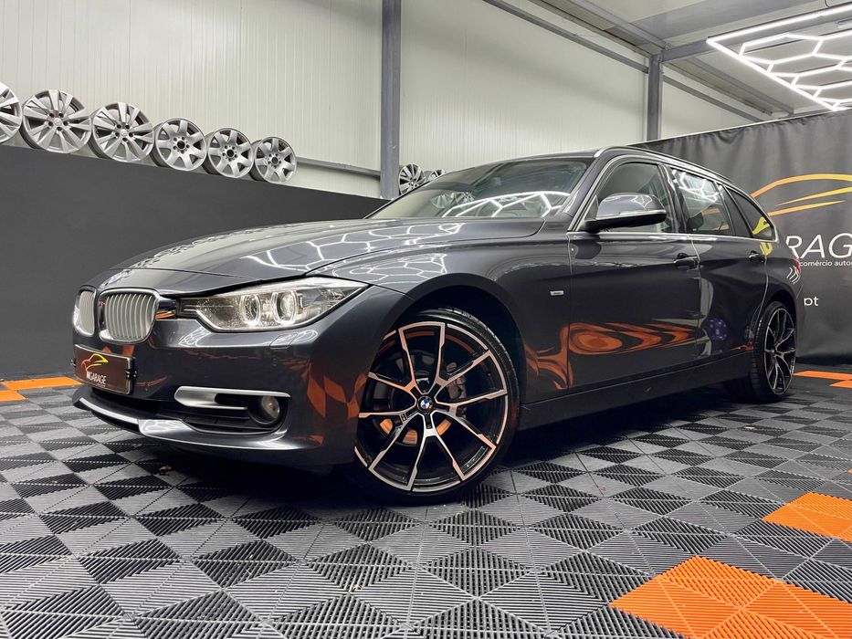 BMW 318d Automática 143cv Xénon+GPS+Pele c/Garantia 266€ p/mês