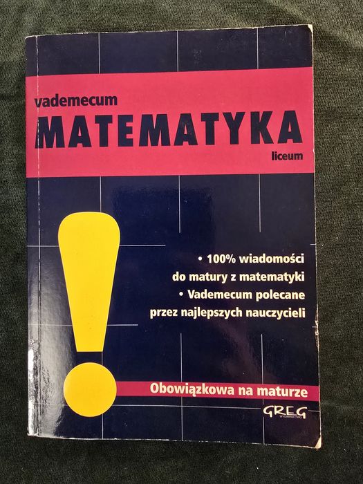 Vademecum matematyka Greg