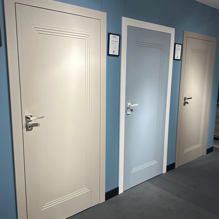 Drzwi wewnętrzne ELEGANCE Windoor kaszmirowe beżowe lewe prawe pełne