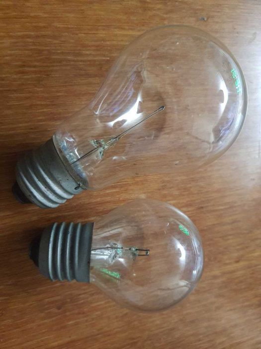 лампочка накаливания 12 вольт с большим цоколем Е27Ю 45