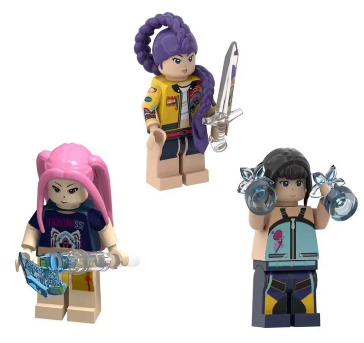 Figurki z klocków Huntrix